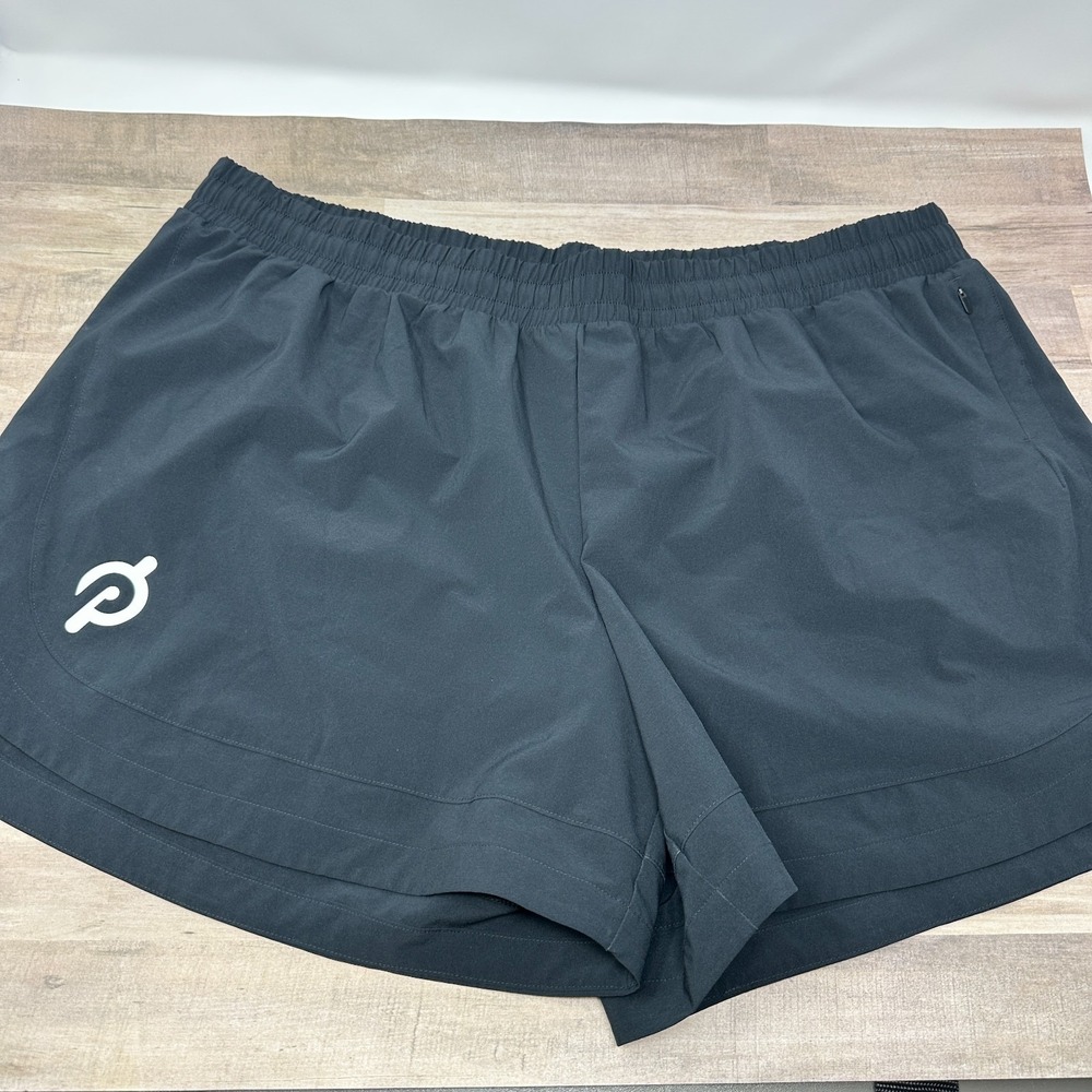 PELOTON  4" Lined Velocity Short Women's Black Size‎ XXL (2XL) - EUC